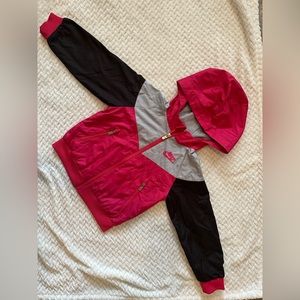 Nike Pink/Black Toddler Windrunner Jacket